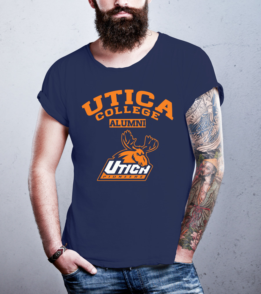 Utica College Alumni Utica Pioneers Moose T-Shirt