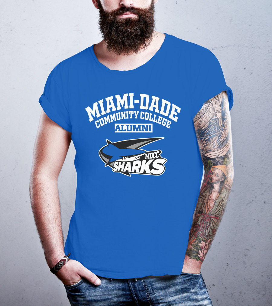 Miami-Dade Community College Alumni MDCC Sharks T-Shirt
