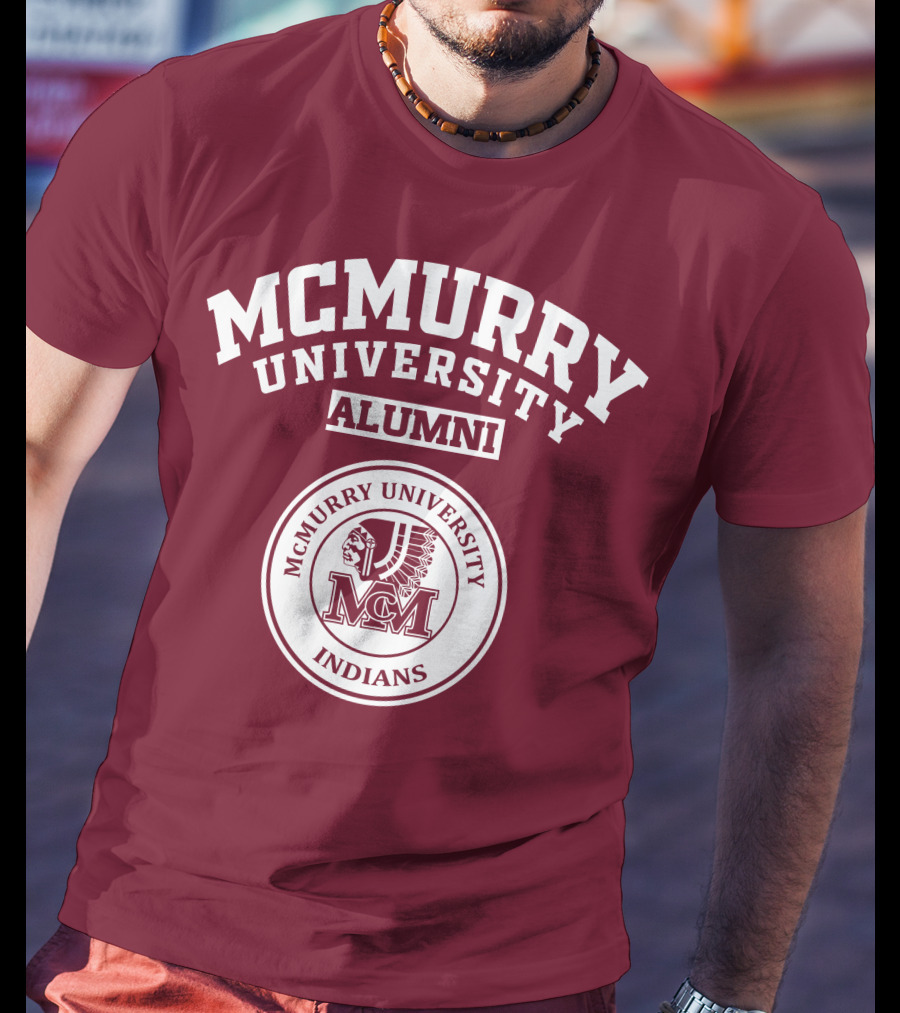 McMurry University Alumni Indians MC M T-Shirt