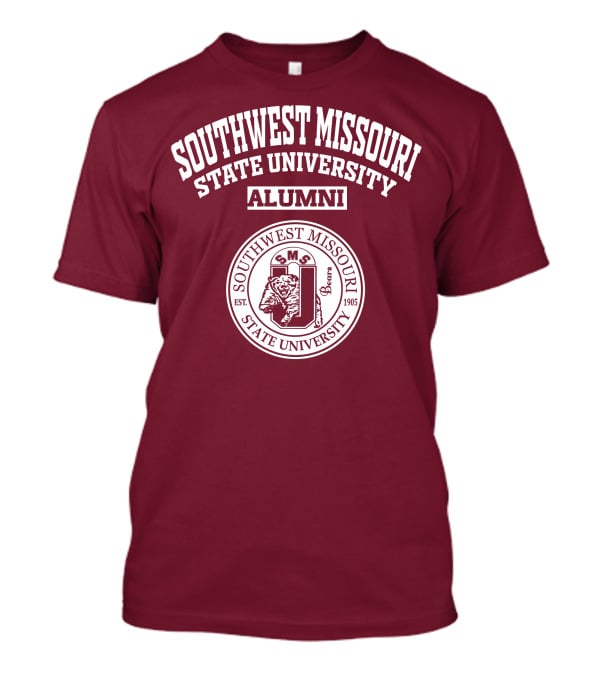 Southwest Missouri State University Alumni Smsu Bears Est 1905 T-Shirt