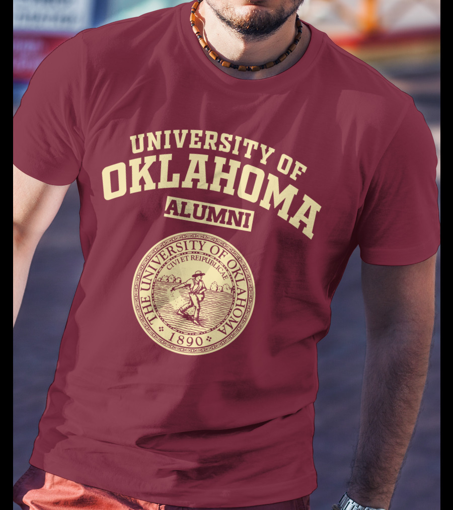 University Of Oklahoma Alumni 1890 Seal T-Shirt