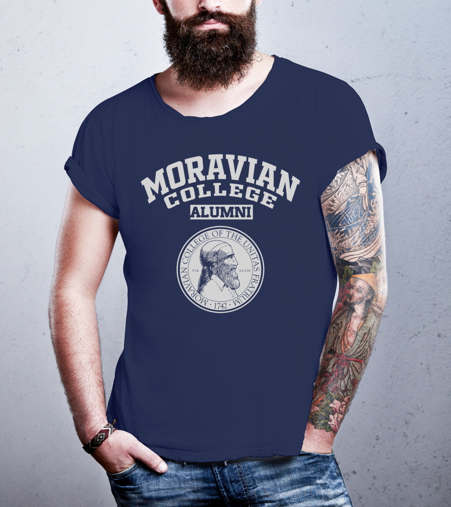 Moravian College Alumni Moravian College Of The Unitas Fratrum 1742 T-Shirt