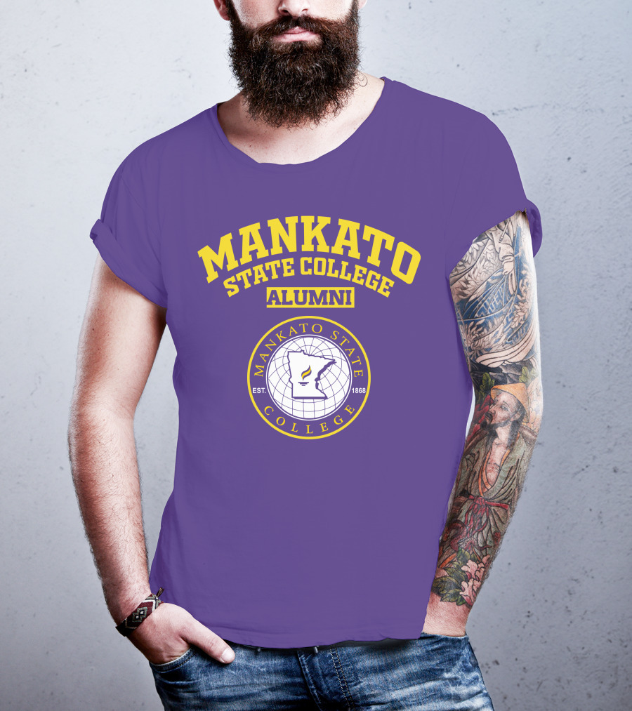 Mankato State College Alumni Est. 1868 T-Shirt