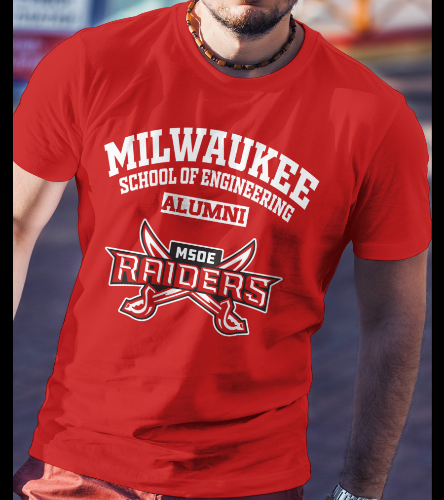 Milwaukee School Of Engineering Alumni Msoe Raiders T-Shirt