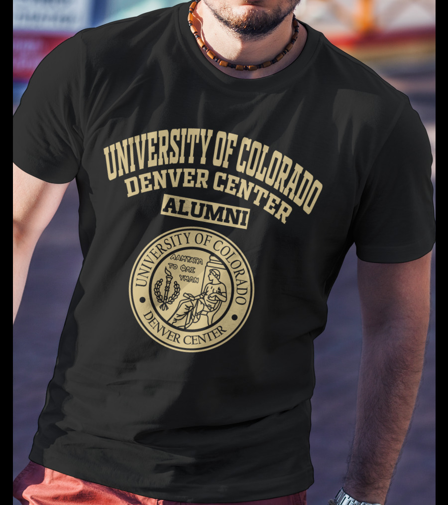 University Of Colorado Denver Center Alumni Seal T-Shirt