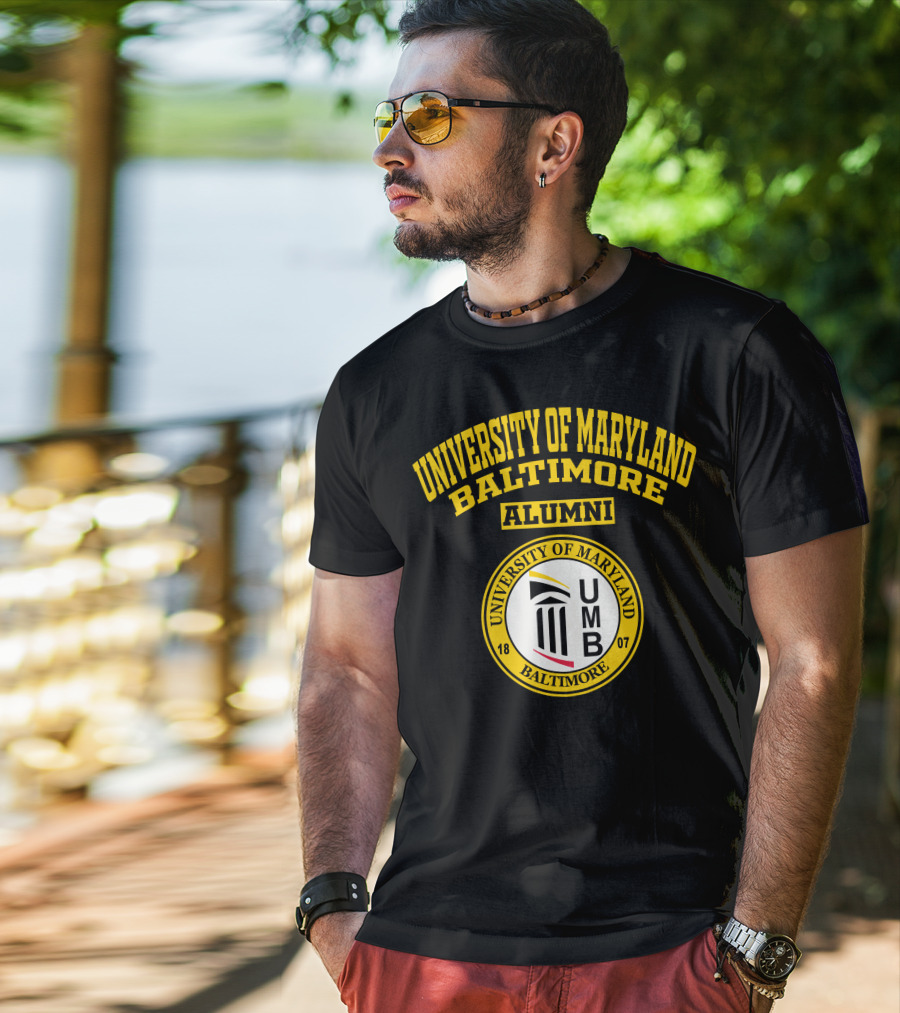 University Of Maryland Baltimore Alumni UMB 1807 T-Shirt