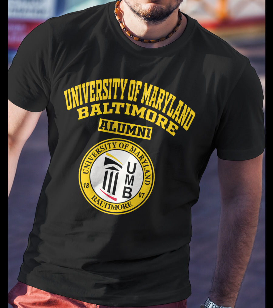 University Of Maryland Baltimore Alumni UMB 1807 T-Shirt
