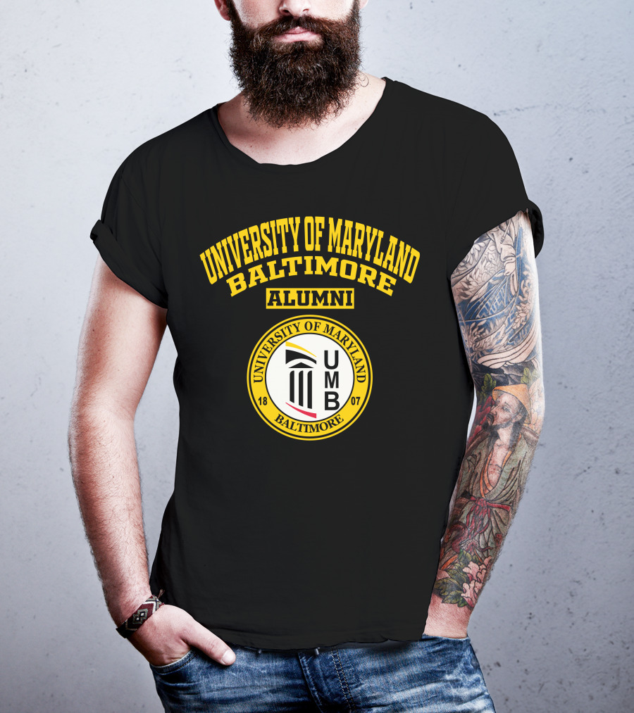 University Of Maryland Baltimore Alumni UMB 1807 T-Shirt