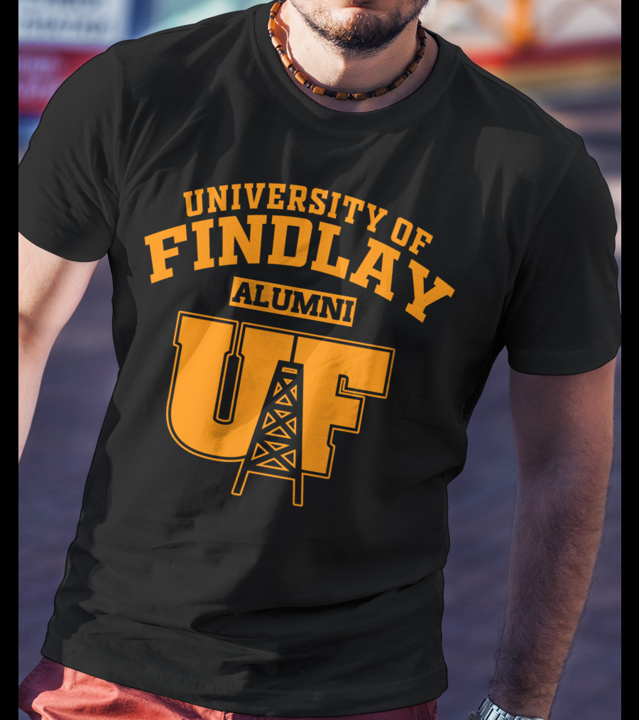University Of Findlay Alumni UF Oil Derrick T-Shirt