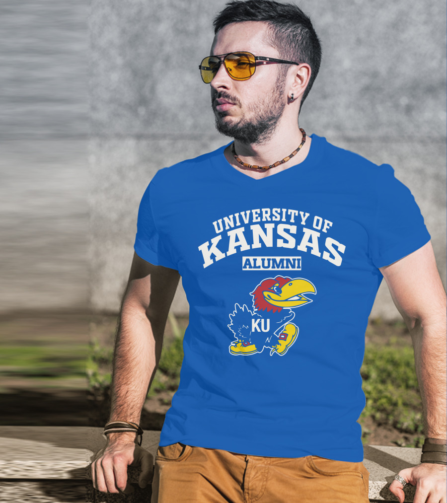 UNIVERSITY OF KANSAS ALUMNI KU Jayhawk T-Shirt