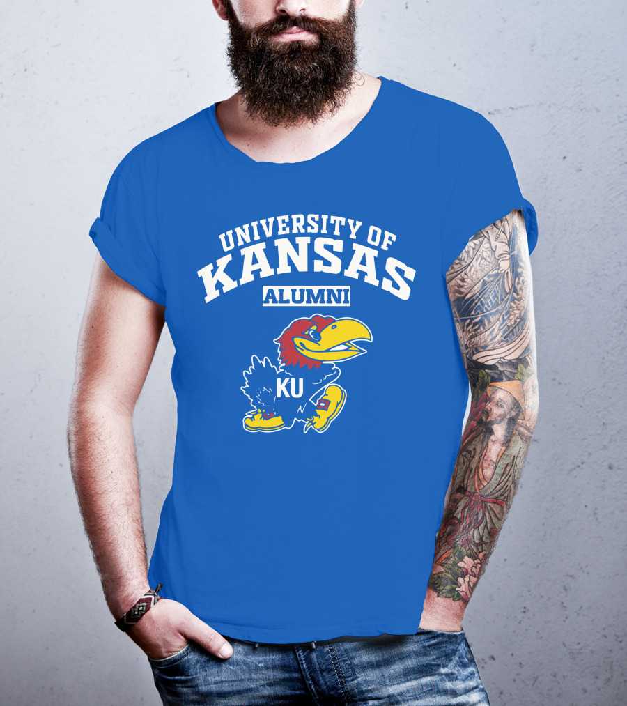 UNIVERSITY OF KANSAS ALUMNI KU Jayhawk T-Shirt