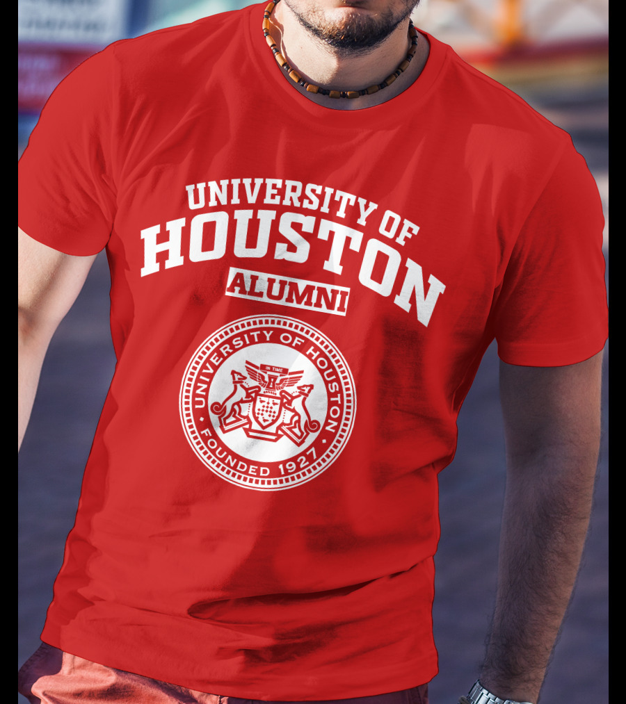 University Of Houston Alumni Founded 1927 Seal T-Shirt