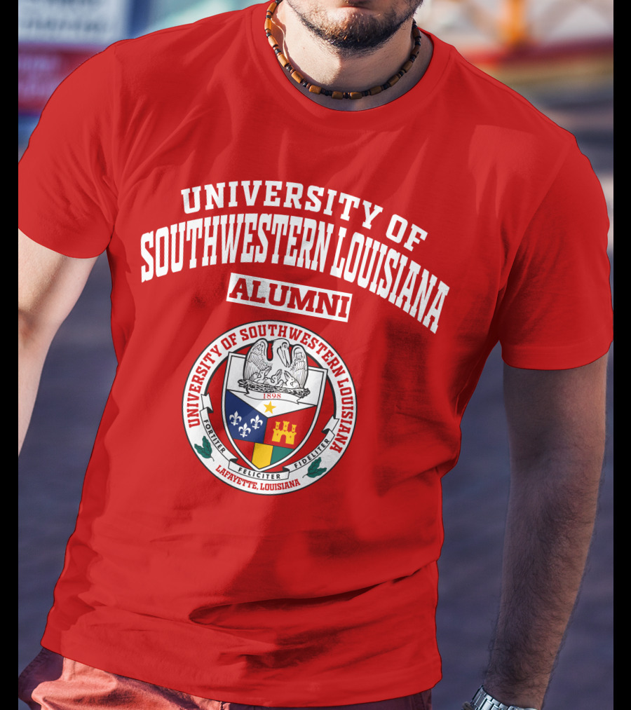 University Of Southwestern Louisiana Alumni Lafayette Louisiana Seal T-Shirt