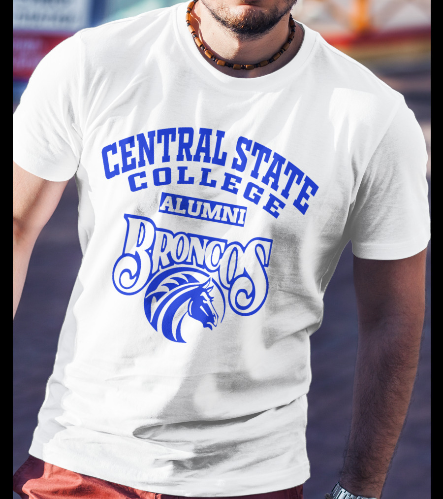 Central State College Alumni Broncos T-Shirt