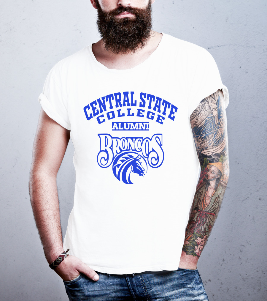 Central State College Alumni Broncos T-Shirt