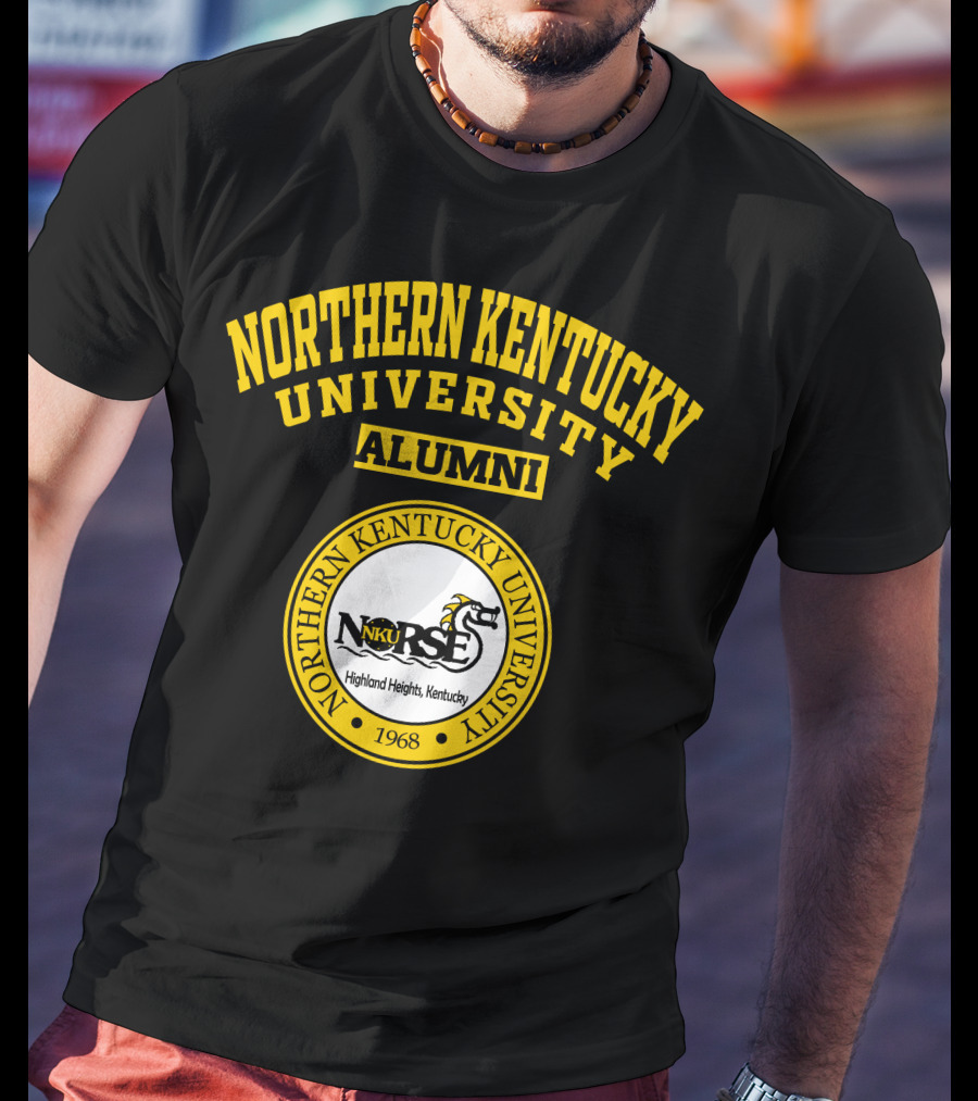 Northern Kentucky University Alumni Norse Highland Heights Kentucky 1968 T-Shirt