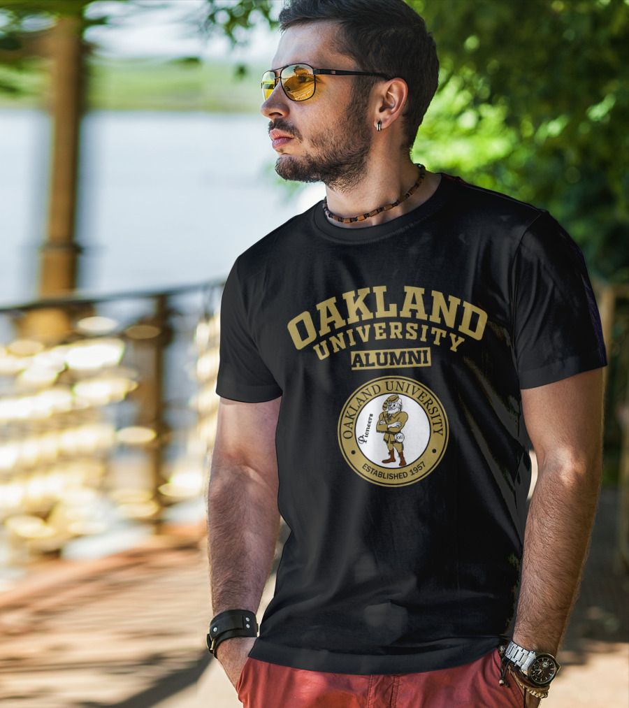 Oakland University Alumni Pioneers Established 1957 T-Shirt
