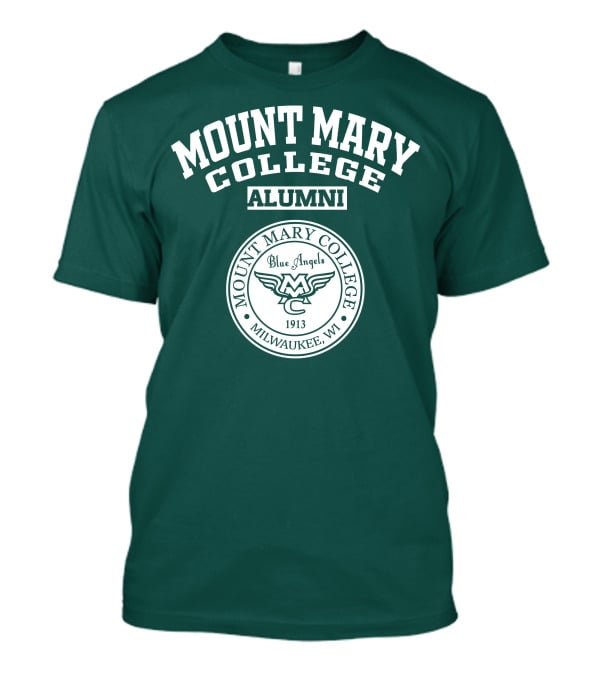 Mount Mary College Alumni Blue Angels Mc 1913 Milwaukee WI T-Shirt