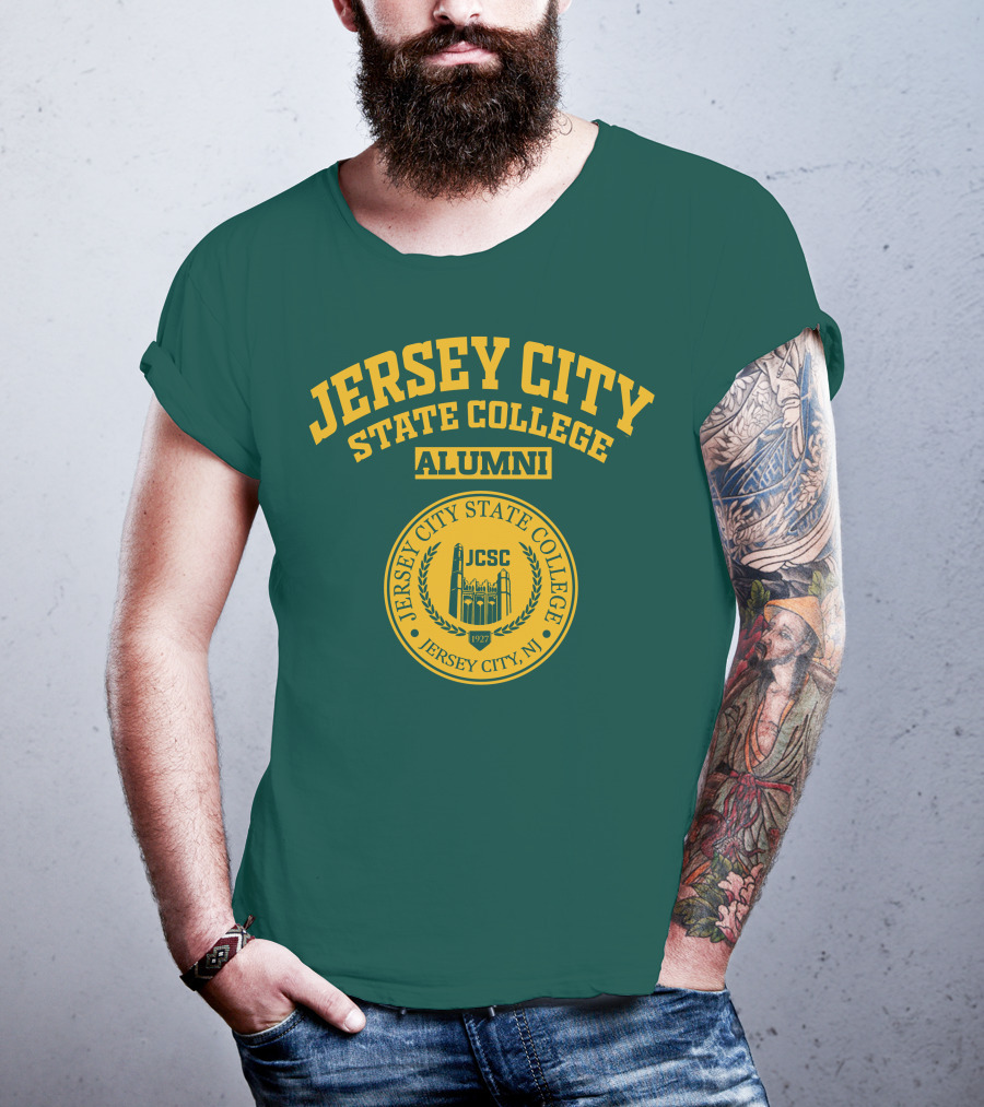 Jersey City State College Alumni 1927 JCSC Jersey City NJ T-Shirt