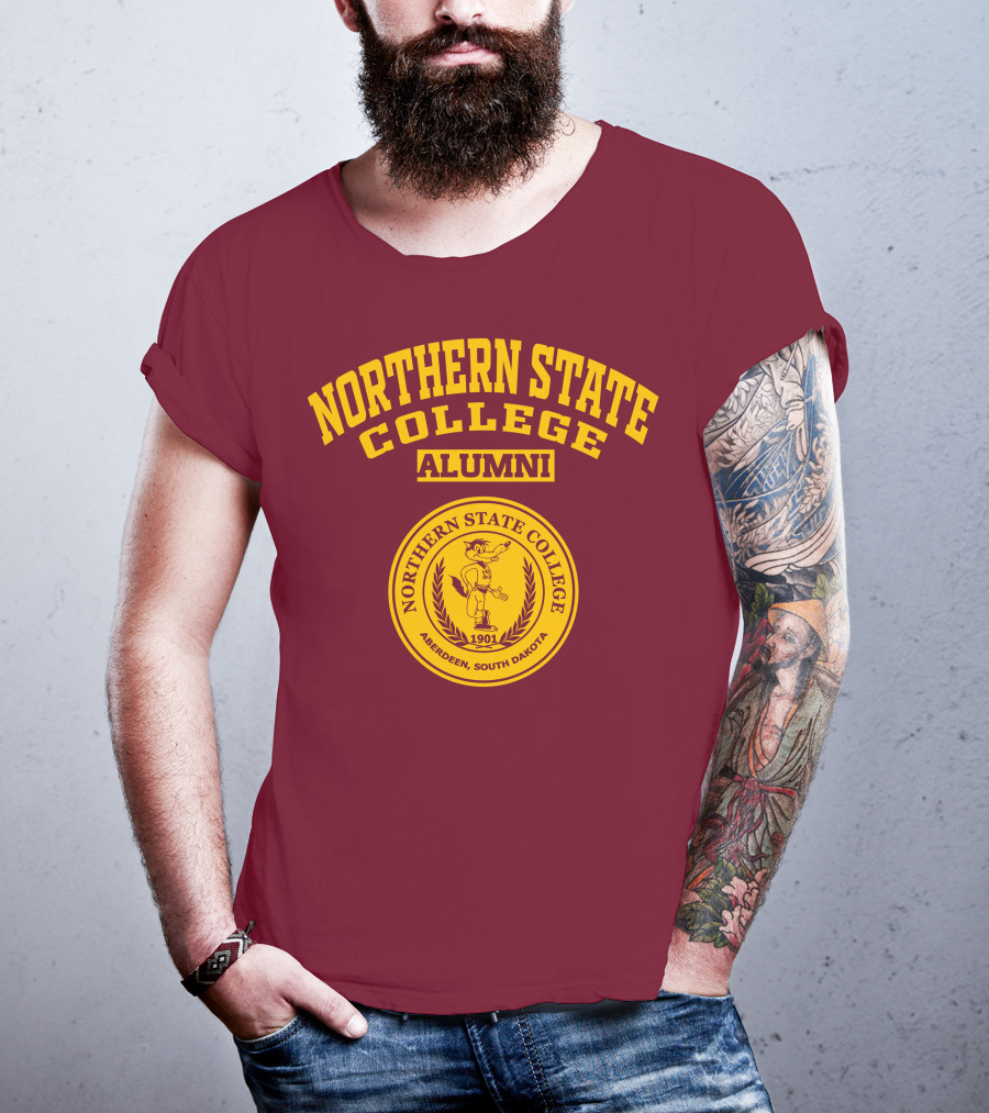 Northern State College Alumni Aberdeen South Dakota 1901 T-Shirt