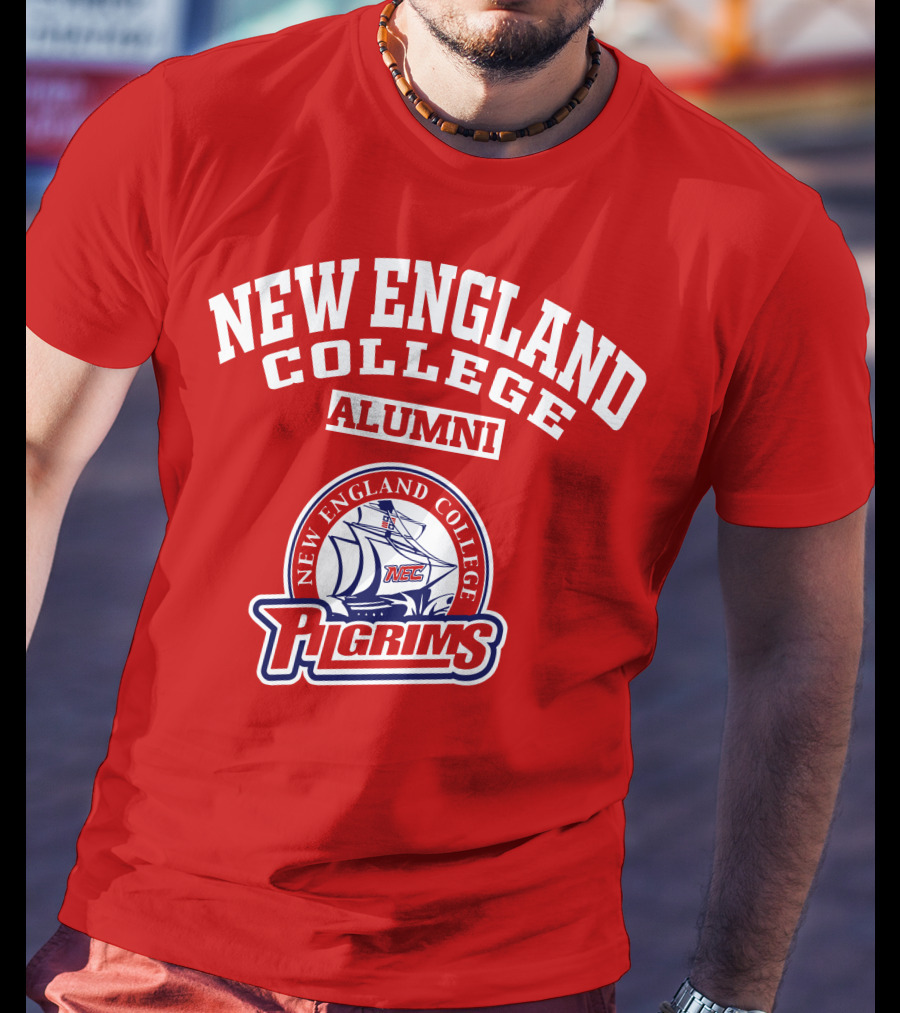 New England College Alumni Pilgrims NEC T-Shirt
