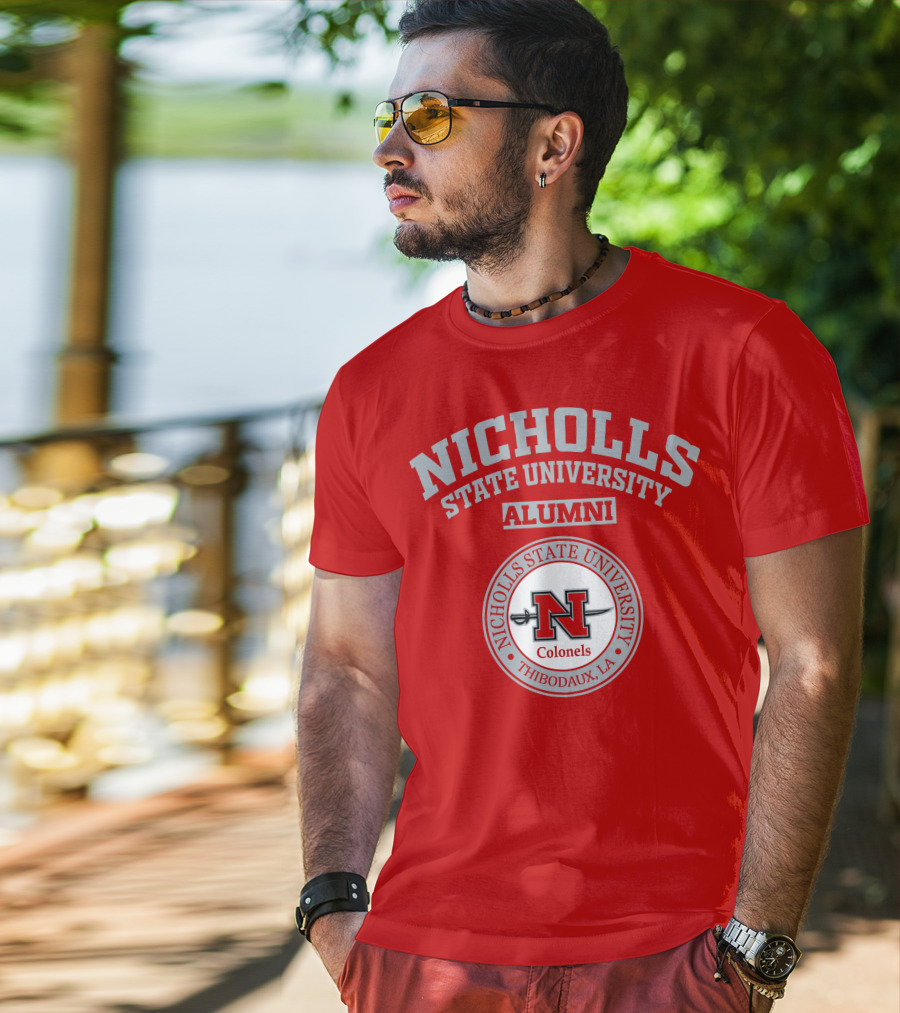 Nicholls State University Alumni Colonels Thibodaux LA T-Shirt