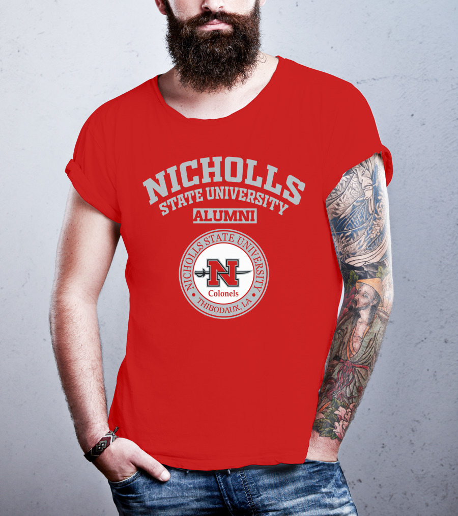 Nicholls State University Alumni Colonels Thibodaux LA T-Shirt