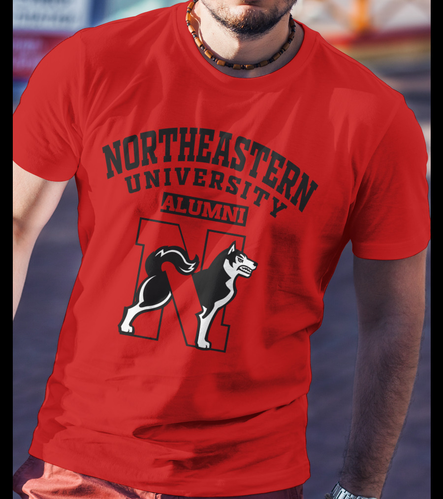 Northeastern University Alumni Husky T-Shirt