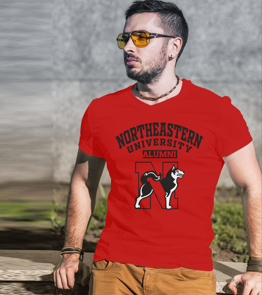 Northeastern University Alumni Husky T-Shirt