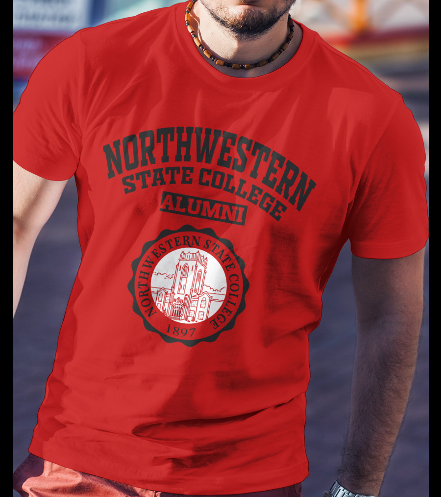 Northwestern State College Alumni 1897 Emblem T-Shirt