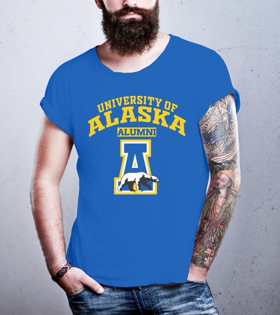 University Of Alaska Alumni Polar Bear T-Shirt