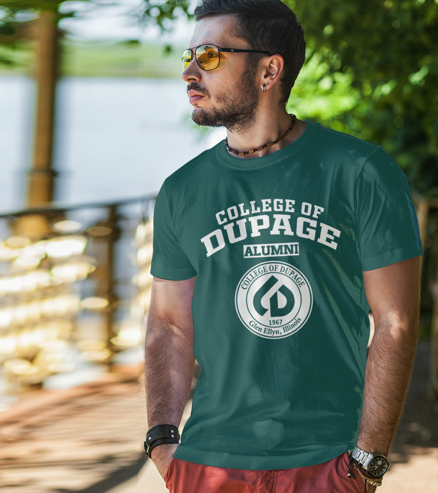 College Of DuPage Alumni 1967 Glen Ellyn Illinois T-Shirt