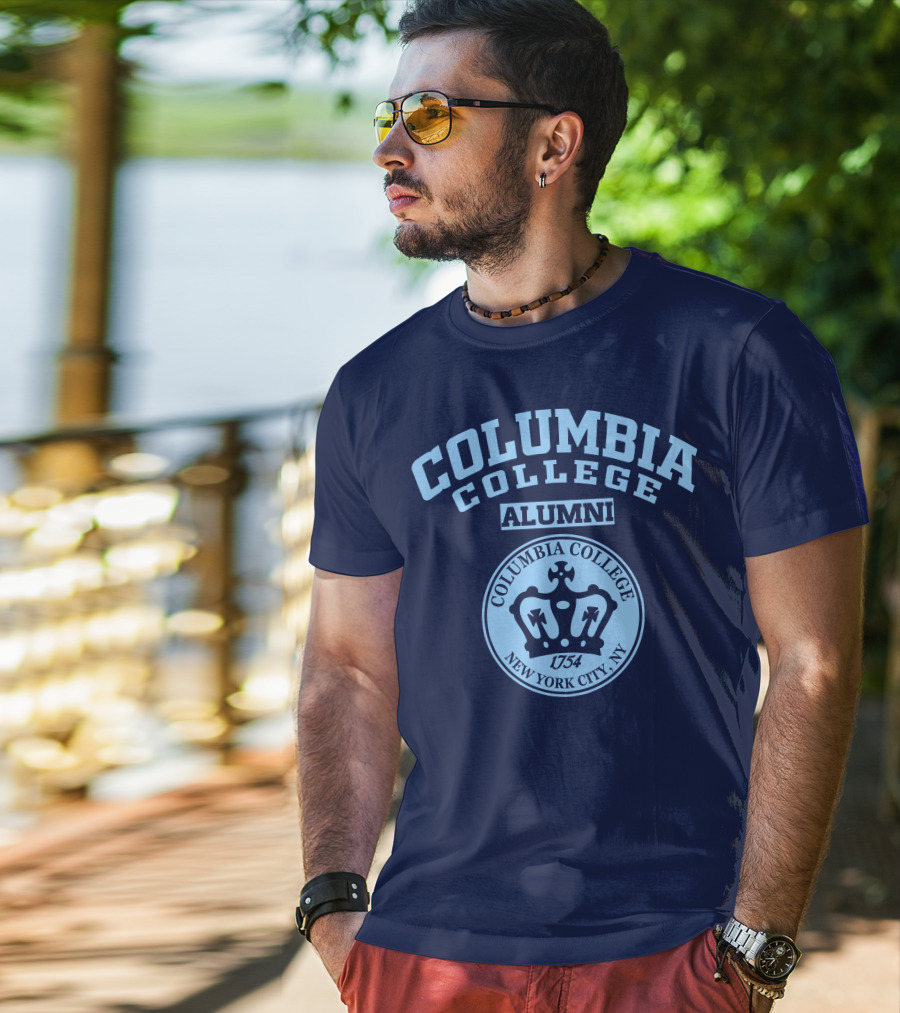 Columbia College Alumni New York City 1754 T-Shirt