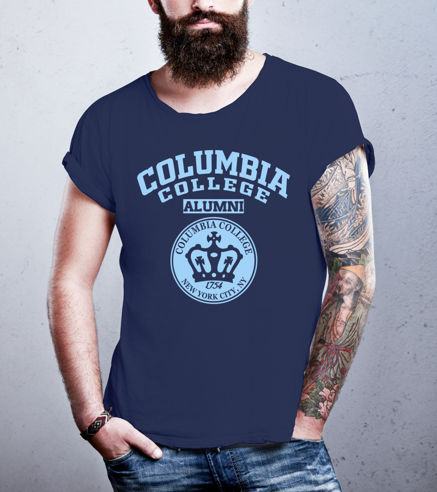 Columbia College Alumni New York City 1754 T-Shirt