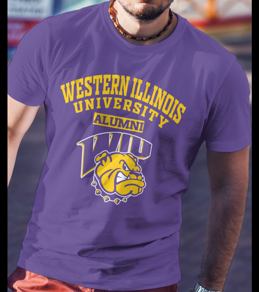 Western Illinois University Alumni WIU Bulldog T-Shirt