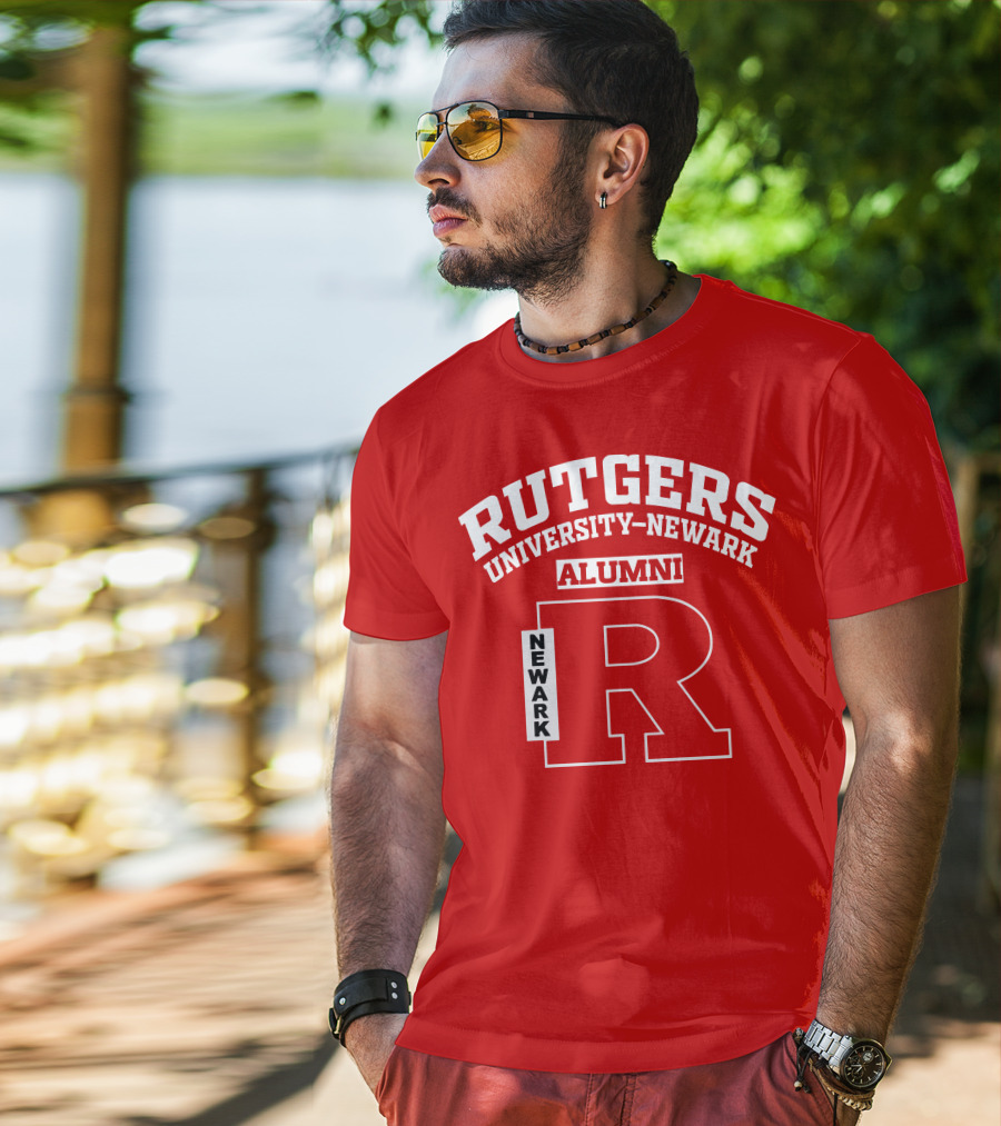 Rutgers University-Newark Alumni Newark R T-Shirt