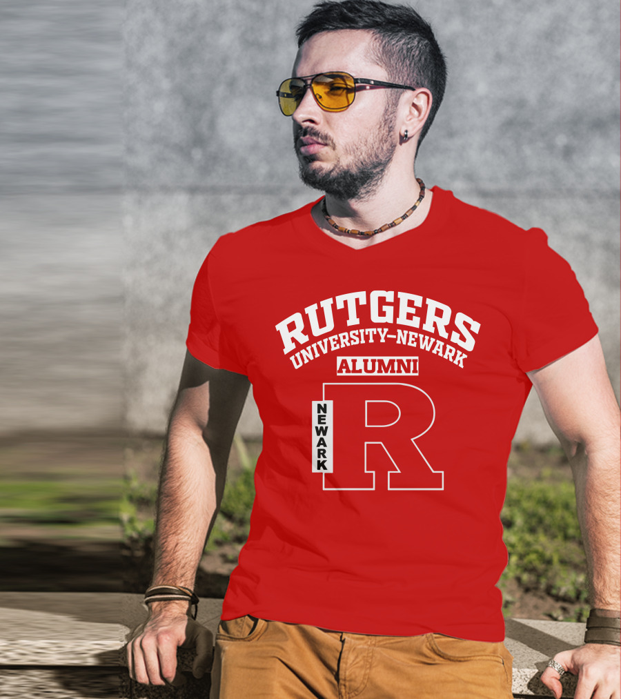 Rutgers University-Newark Alumni Newark R T-Shirt