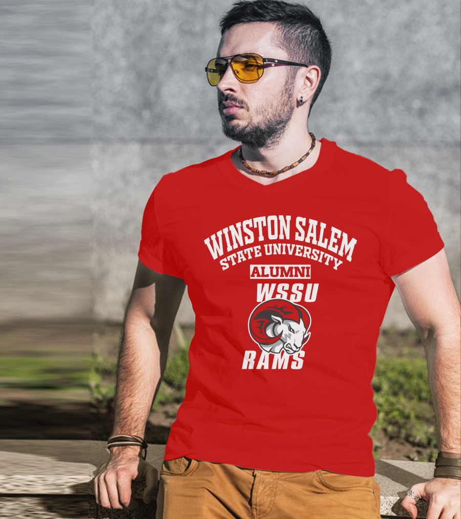 Winston Salem State University Alumni WSSU Rams T-Shirt
