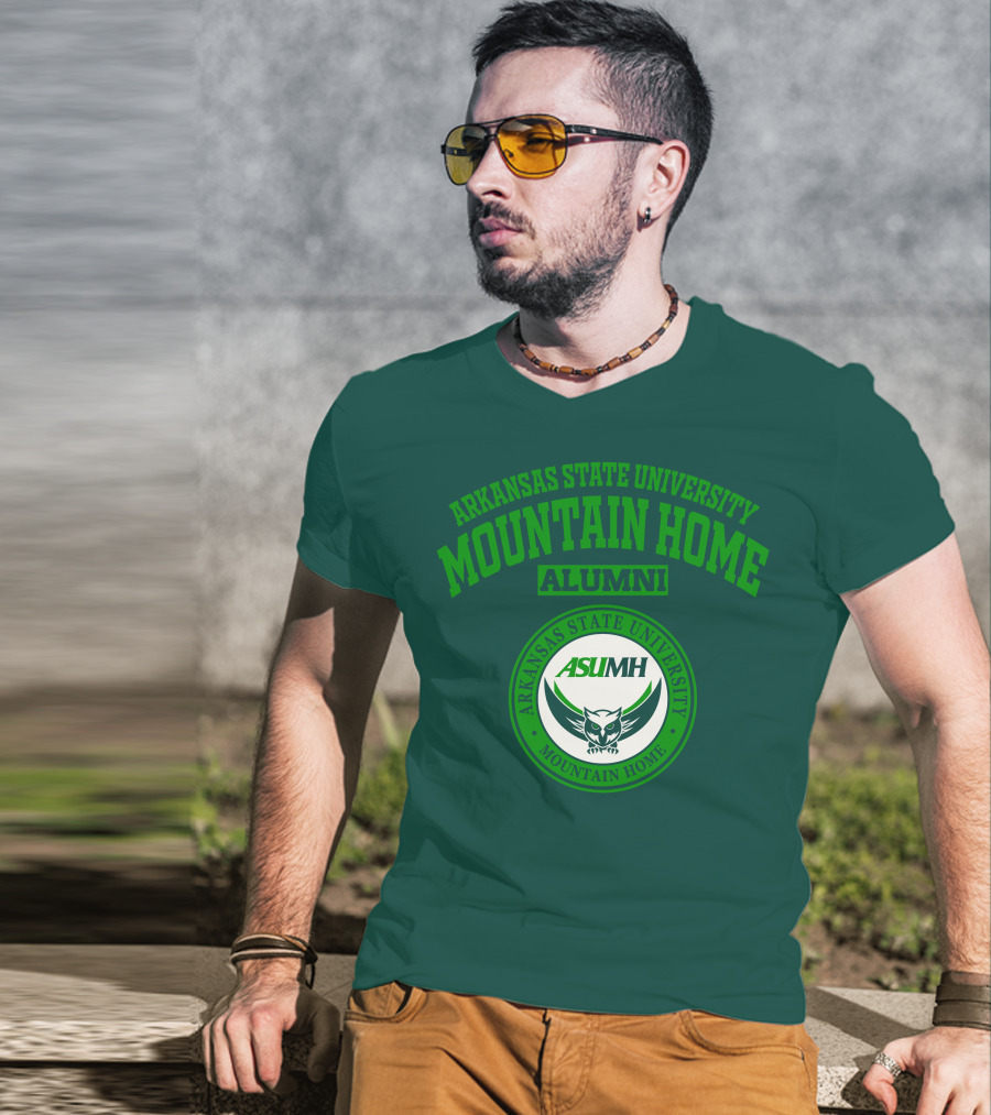 Arkansas State University Mountain Home ASUMH Alumni Owl T-Shirt