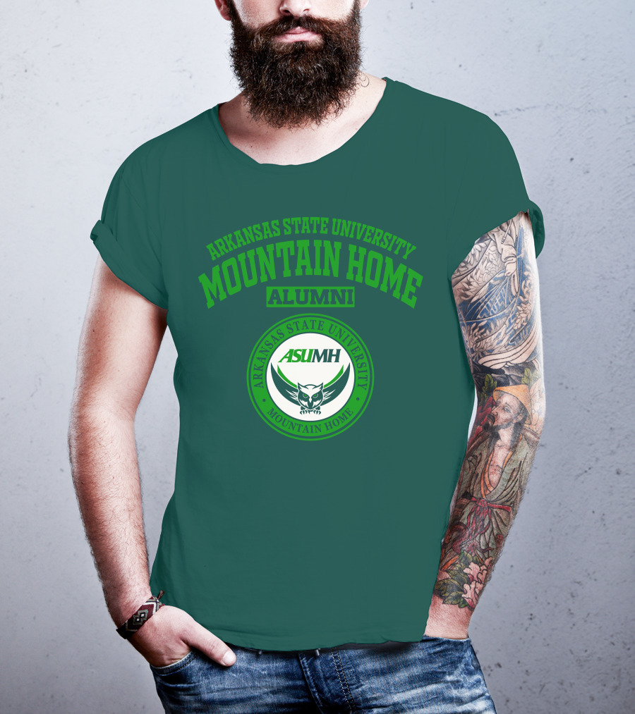 Arkansas State University Mountain Home ASUMH Alumni Owl T-Shirt