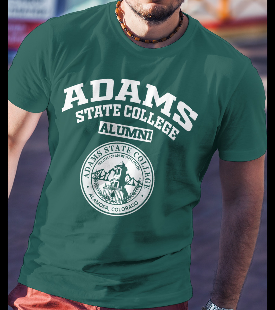 Adams State College Alumni Alamosa Colorado Trustees Seal T-Shirt
