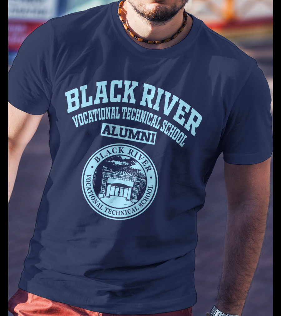 Black River Vocational Technical School Alumni Seal T-Shirt