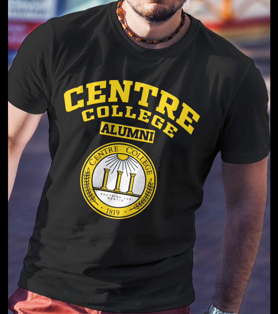 Centre College Alumni Doctrina Lux Mentis Seal 1819 T-Shirt