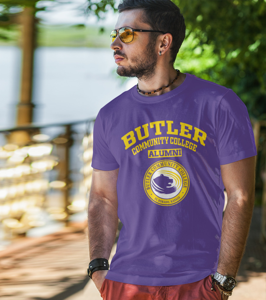 Butler Community College Alumni Bear Mascot El Dorado Kansas T-Shirt