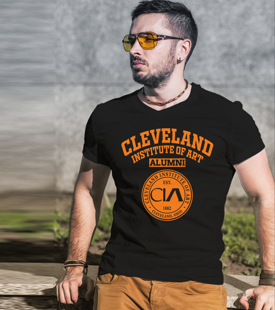Cleveland Institute Of Art Alumni Est. 1882 CIA Seal Cleveland Ohio T-Shirt