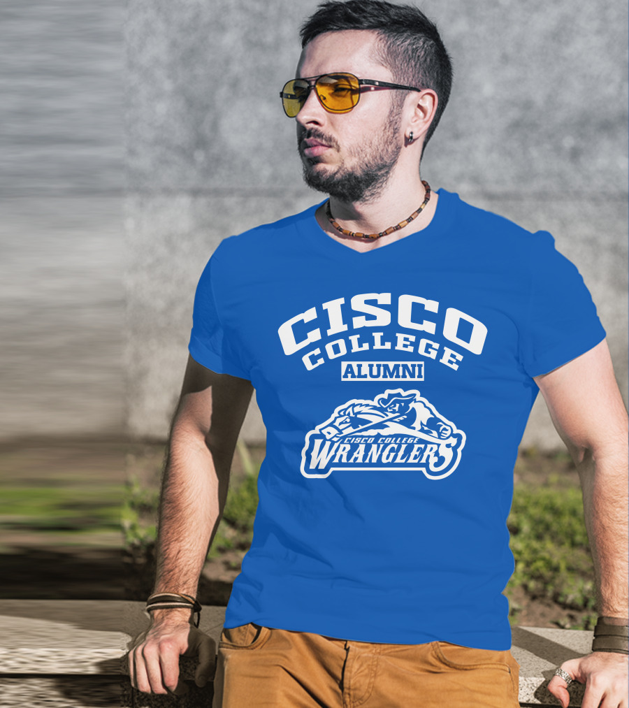 Cisco College Alumni Wrangler T-Shirt