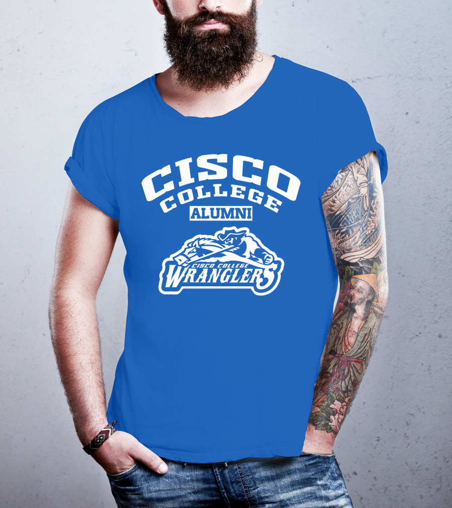 Cisco College Alumni Wrangler T-Shirt