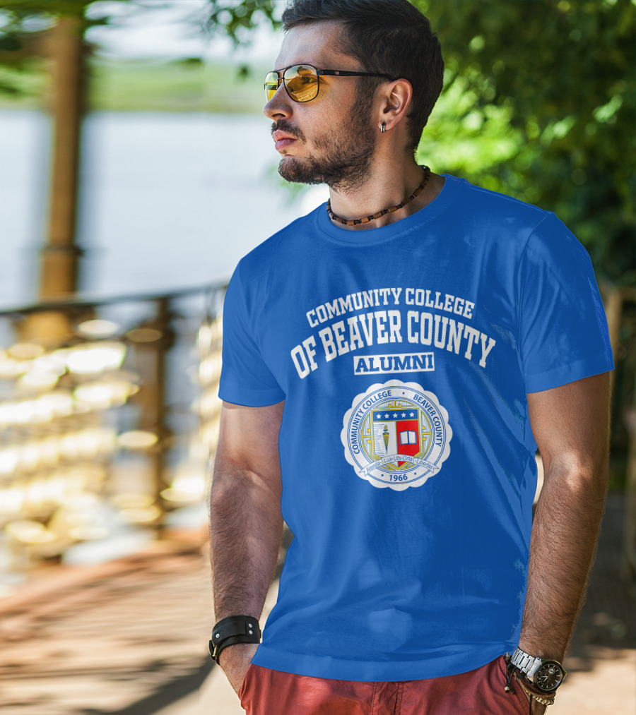 Community College Of Beaver County Alumni Emblem 1966 T-Shirt