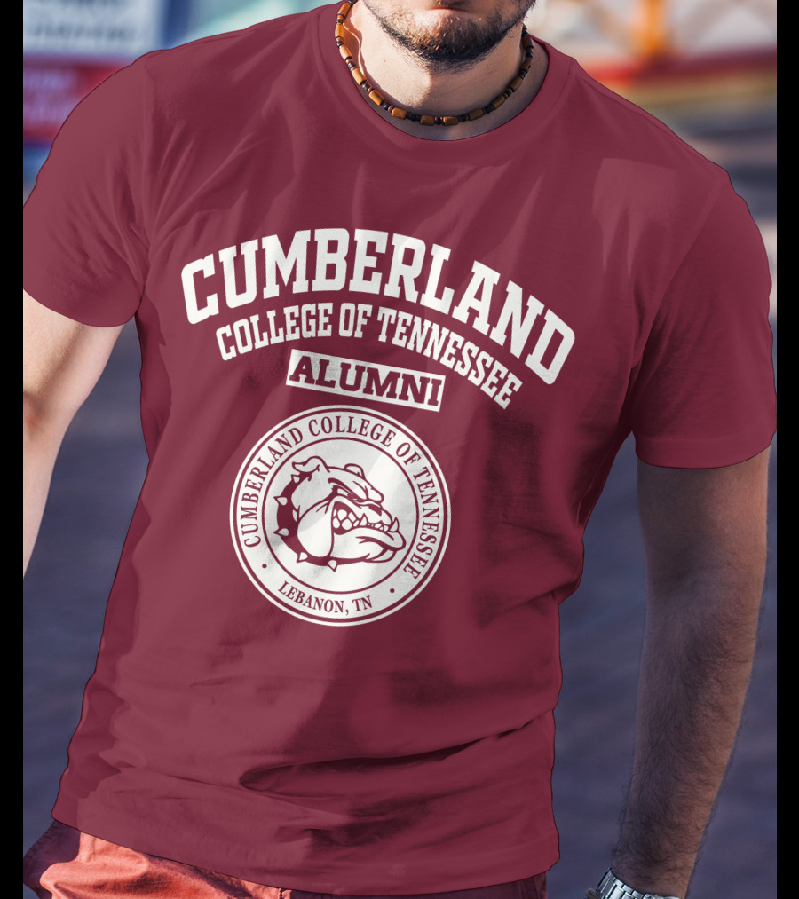 Cumberland College Of Tennessee Alumni Bulldog Lebanon T-Shirt