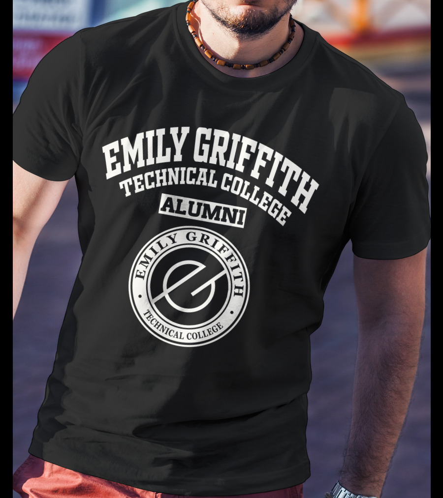 Emily Griffith Technical College Alumni Circle Emblem T-Shirt